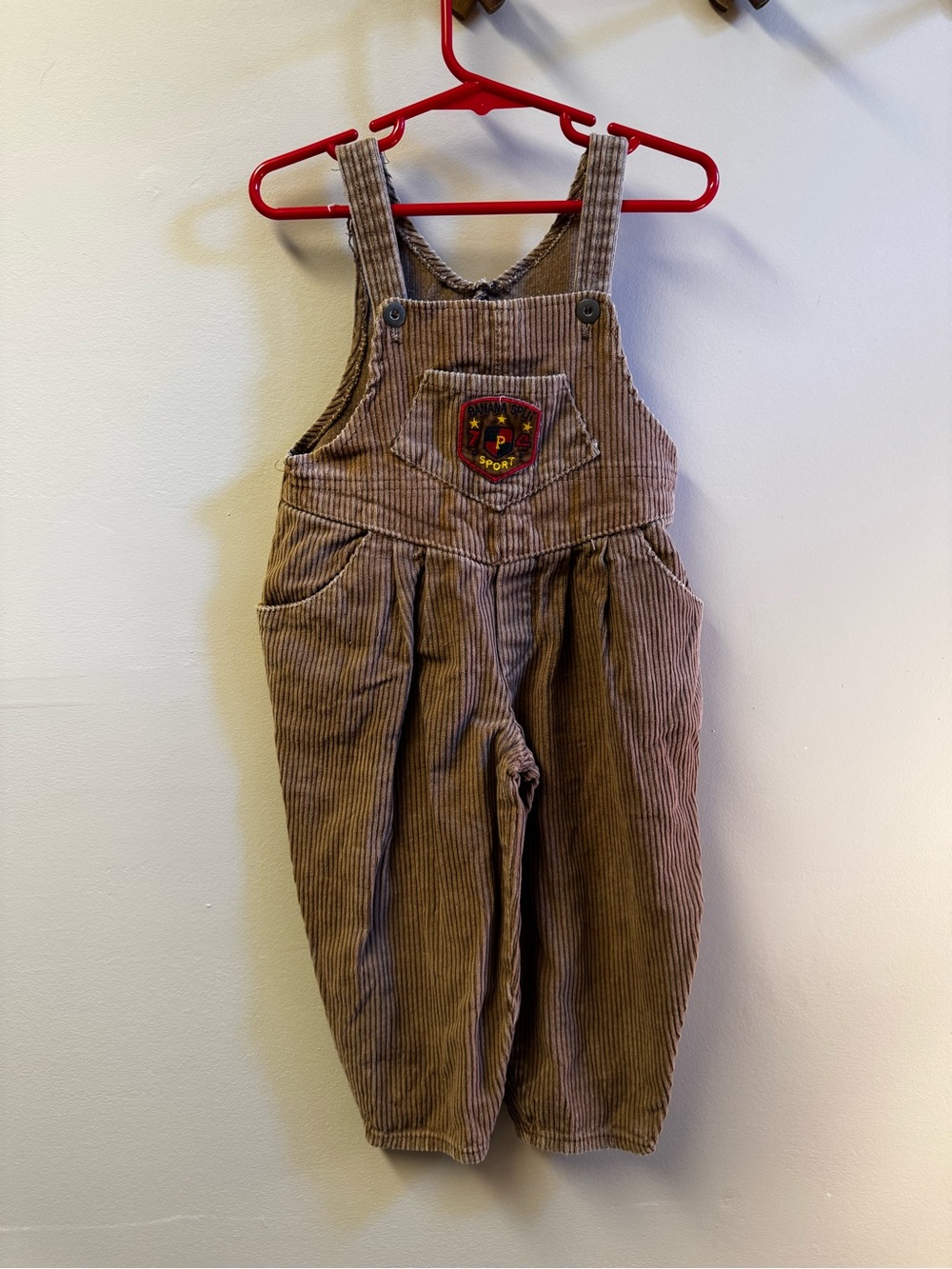 Vintage Corduroy Overalls